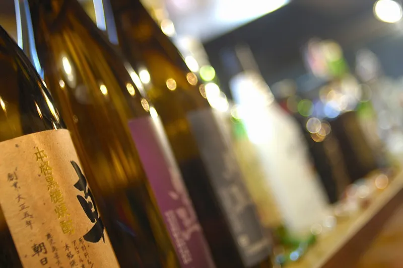 常時15種類以上の日本酒をラインアップ